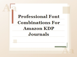 Clean Fonts for Minimalist Journal Interiors